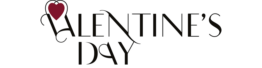 Valentines day logo